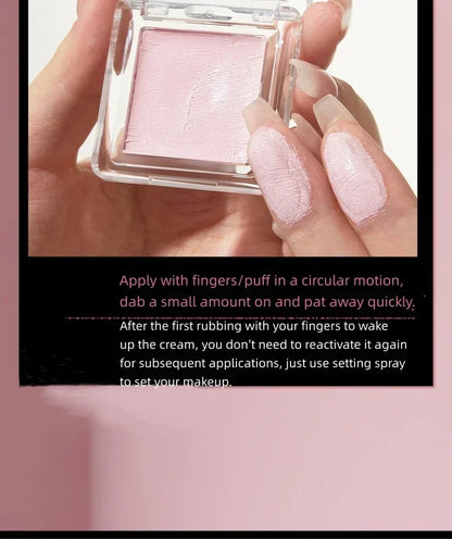 Judydoll Monochrome Blush Portable Silky Cream Multipurpose Blusher Eyeshadow Nude Natural Brighten Skin Tone Makeup Cosmetics.