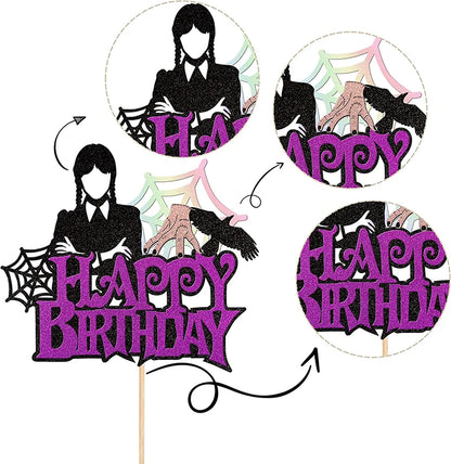 Halloween-Kuchenaufsatz, Geisterhandschloss, Spinnennetz, Kinder, alles Gute zum Geburtstag, Hochzeit, Party, Babyparty, Backen, Kuchen, Dessert, DIY-Dekoration.