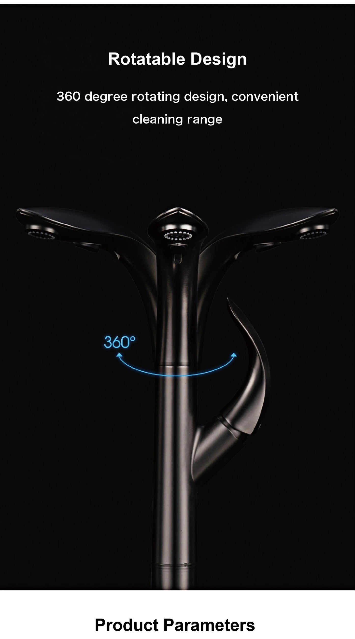 Luxury brass gold touch switch kitchen faucet pull-out design 1 hole single handle hot and cold water sink 2 function Mixer