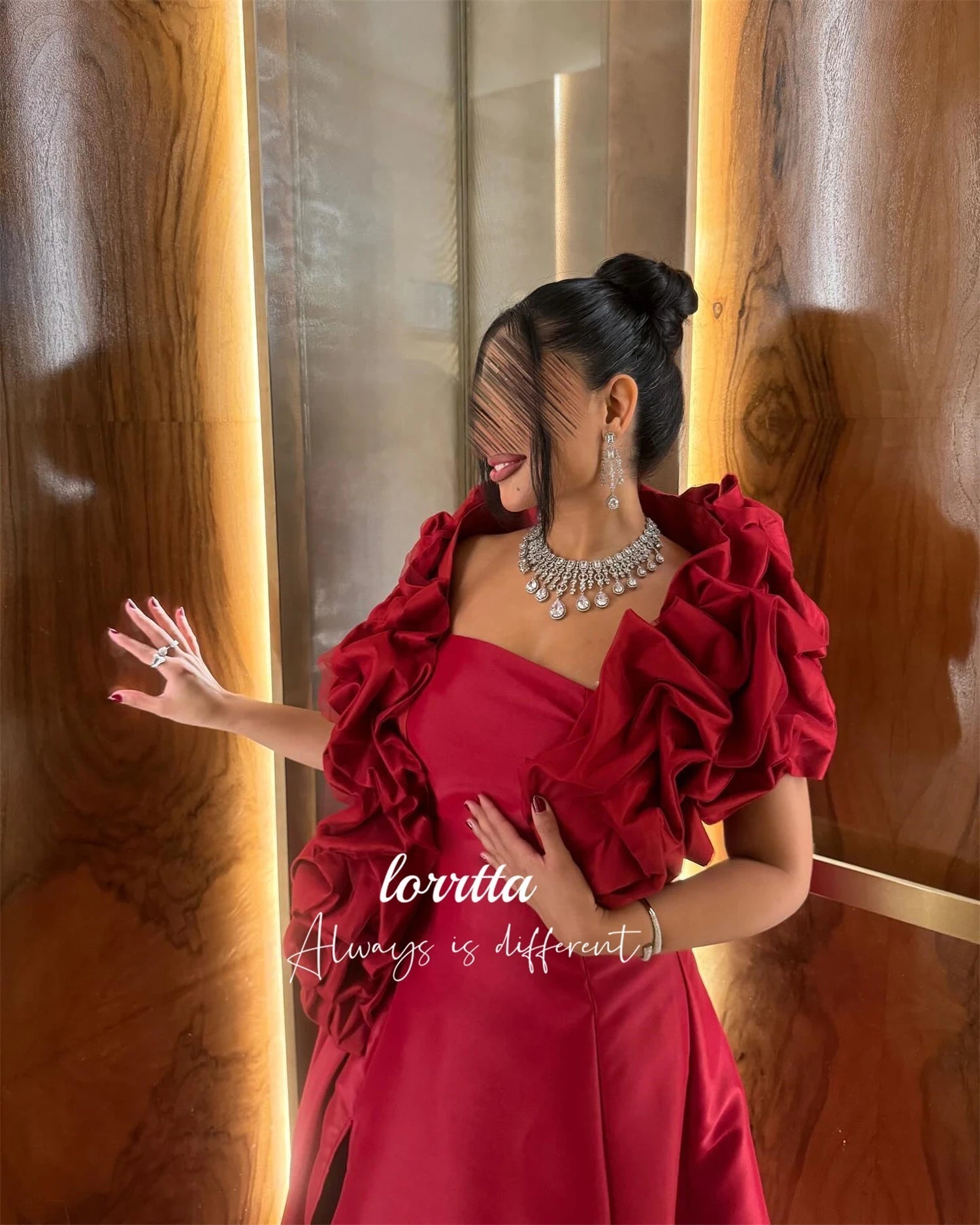 Loretta Maßgeschneiderte Robe Abendkleid Robes De Cocktailkleider Formelle Kleider Frau Elegantes Damenkleid Party Besondere Anlässe.