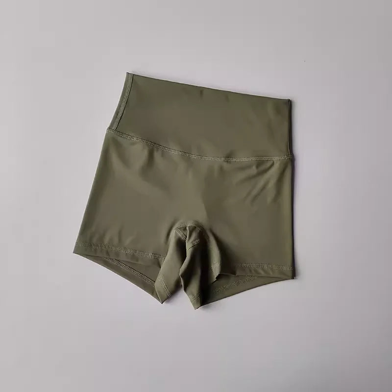 Summer Women's Yoga Shorts High Waist Sport Shorts Fitness Push-Up Tights Booty Short Pants Gym Shorts Cycling Shorts Female