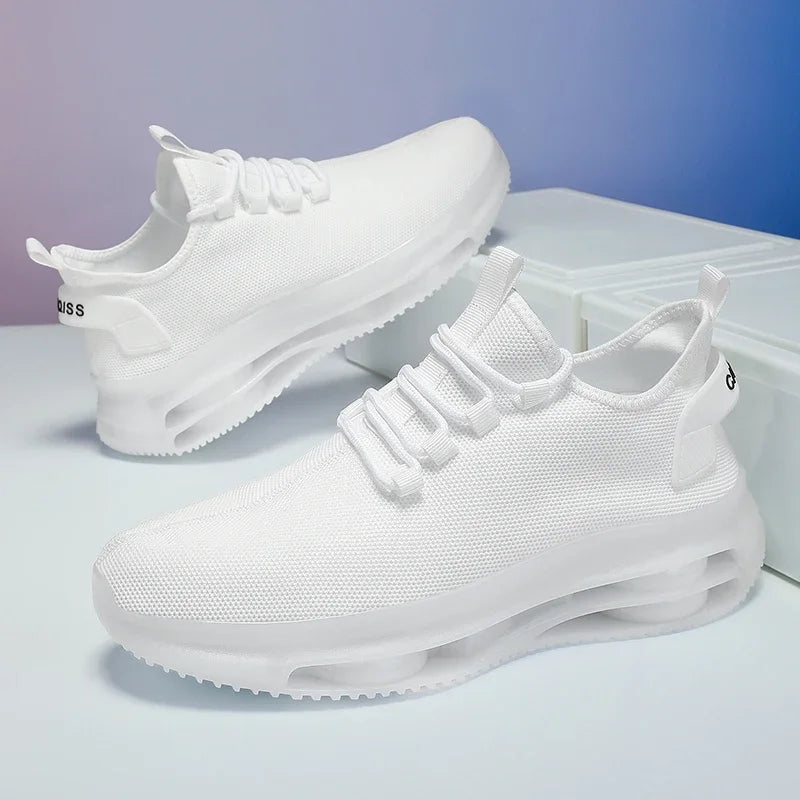 MAEDEF männer Casual Turnschuhe Sommer Mesh Turnschuhe Atmungsaktiv Männlichen Casual Sport Schuhe Tennis Wandern Plattform Herren Laufschuhe.