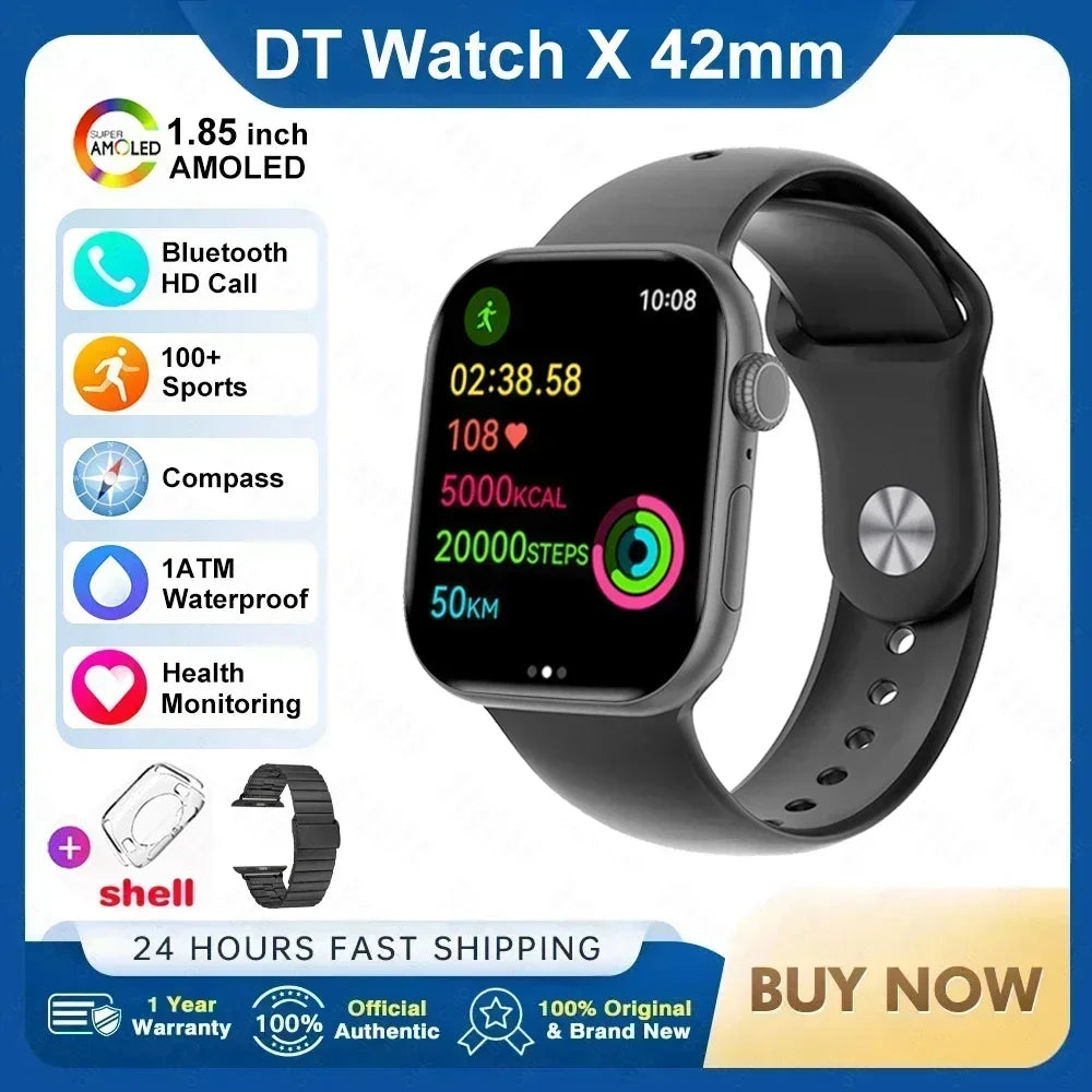 New Watch Series 10 Mini For Apple Watch 10 SmartWatch Men 3D Surround Music Video NFC Bluetooth call smartwatch For Android l0S