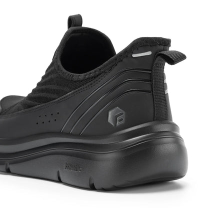 Fitville Wide Men'S Slip-On Running Shoes Lightweight Breathable Outdoor Casual Sports Walking Shoes Sneakers For Swollen Feet.