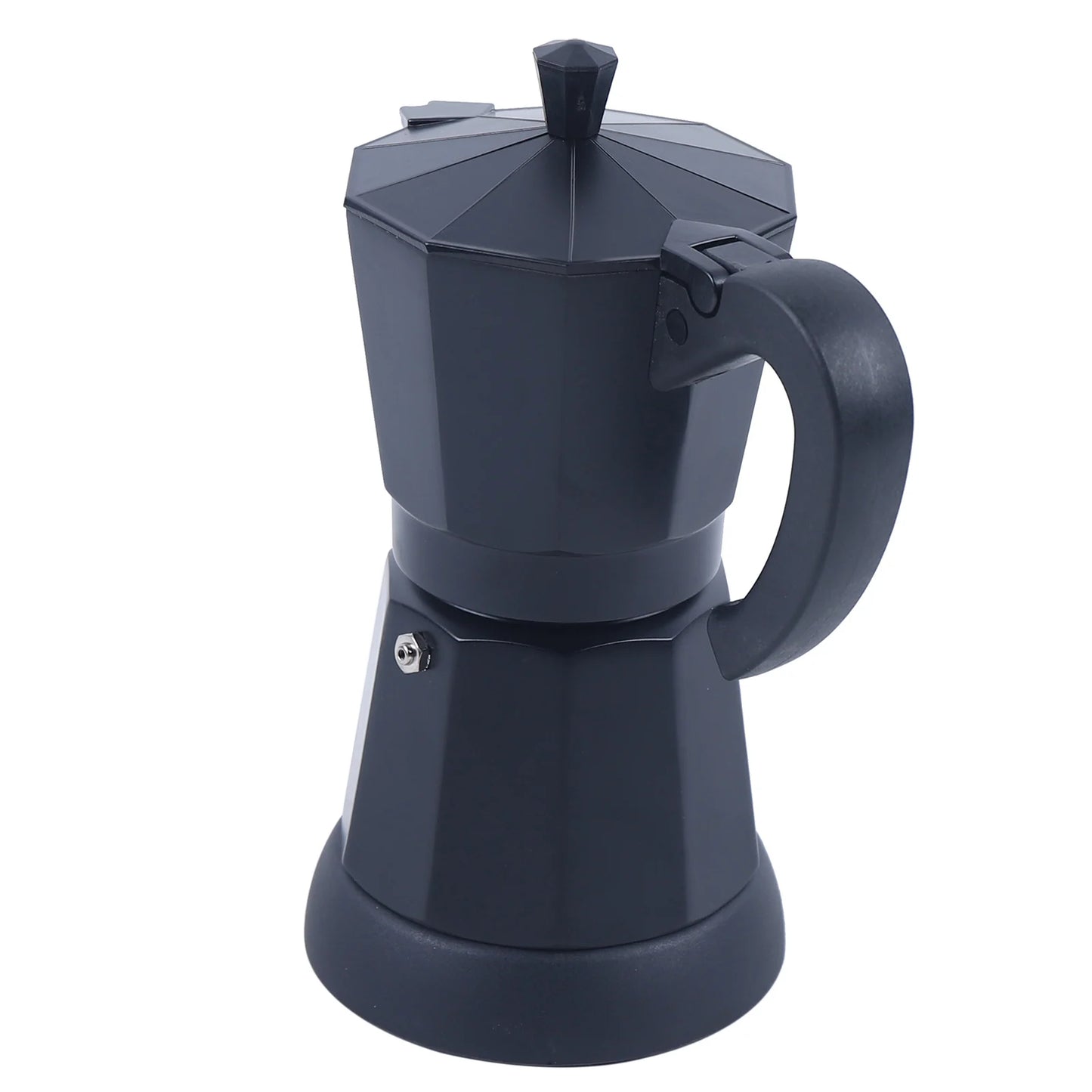 300 ml Electric Coffee Machine Aluminium Espresso Maker Mocha Espresso Pot with Separate Base.
