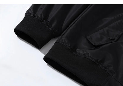 2023 New MA1 Pilot Bomb Jacket Men's Autumn and Winter Thickened Baseball Suit Casual Coat Men's Military Windproof Jacket Men's.