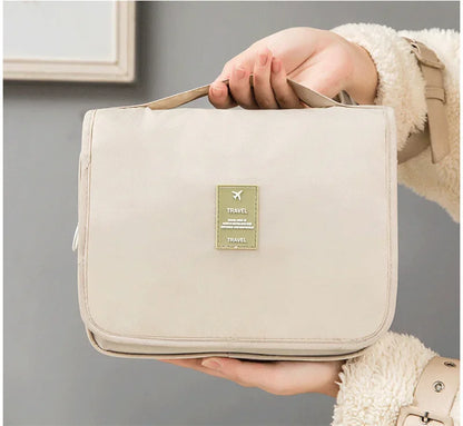 High Quality Women Makeup Bags Travel Cosmetic Bag Toiletries Organizer Waterproof Storage Neceser Hanging Bathroom Wash Bag.