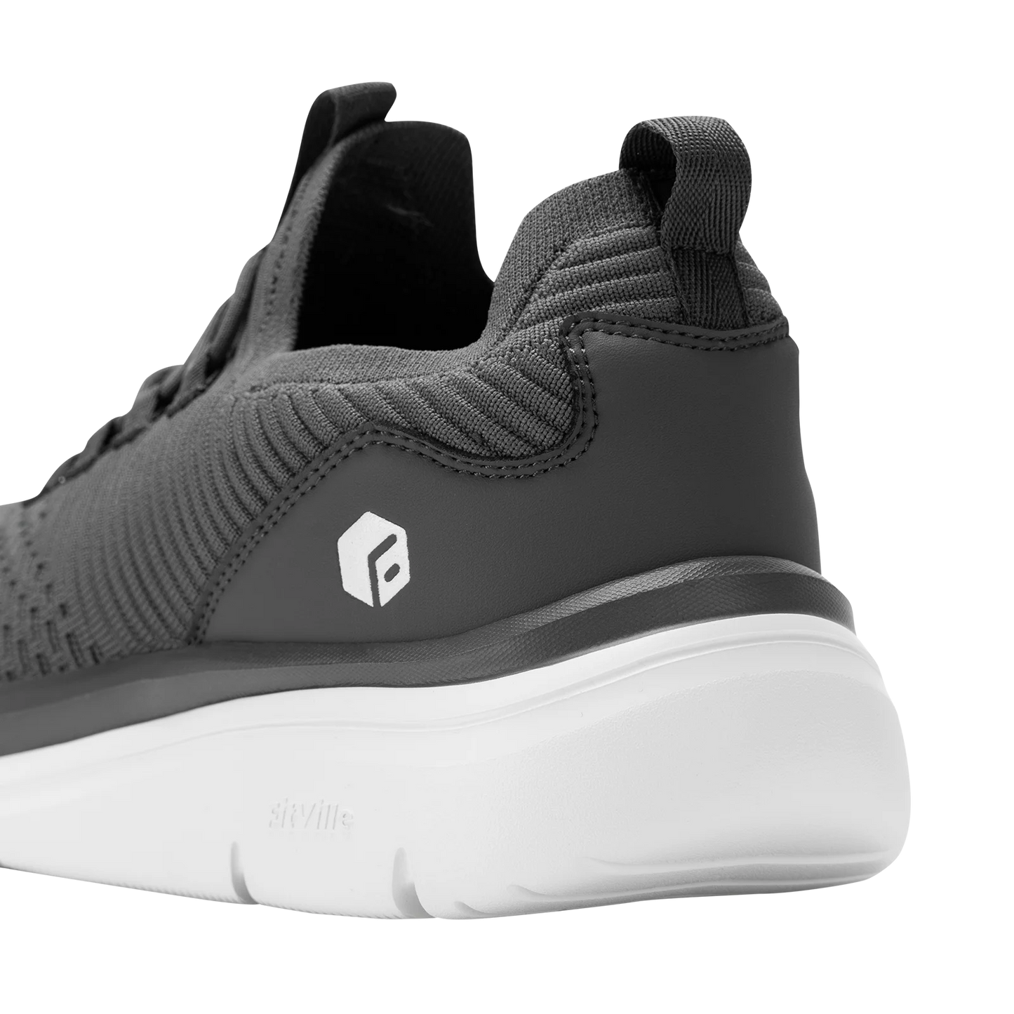 FitVille Herrenschuhe zum Hineinschlüpfen, leichte, breite Breite für Plattfüße, Plantarfasziitis, Fersenschmerzlinderung