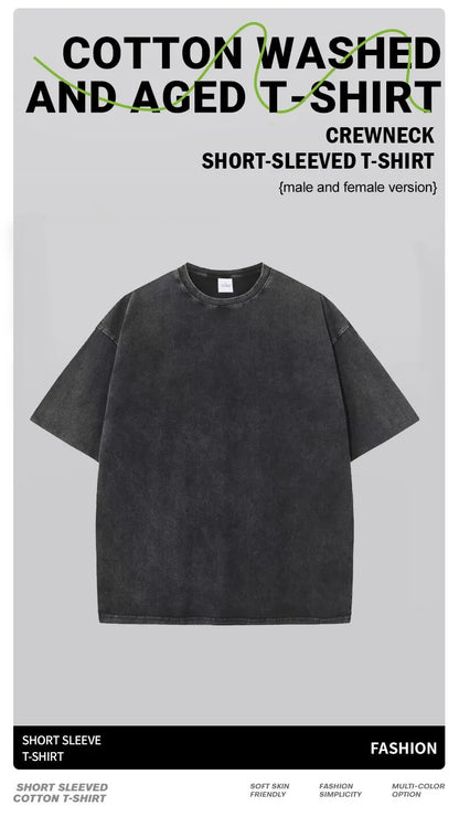 Amalfi Coast Italia Lemon Fruit Design Women Washed T-Shirts Y2K Casual T Shirt Summer Hip Hop Top Cotton Loose Short Sleeve.