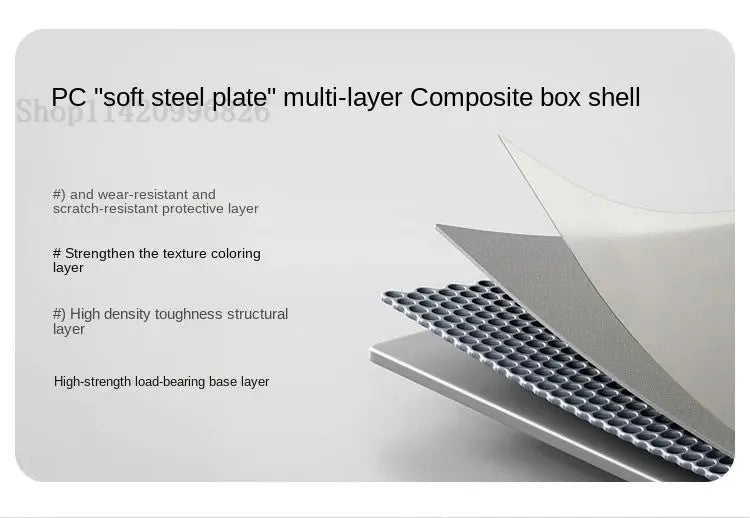 20-Zoll-Kompaktgepäck 26-Zoll-Trolley-Koffer mit großem Fassungsvermögen und Aluminiumrahmen für Männer und Frauen Reisekoffer.