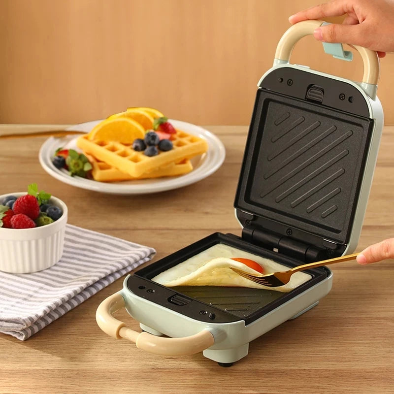 650W Electric Sandwich Maker Waffle Machine Toaster Baker Takoyaki Pancake Donuts Sandwichera Breakfast Machine 220V.