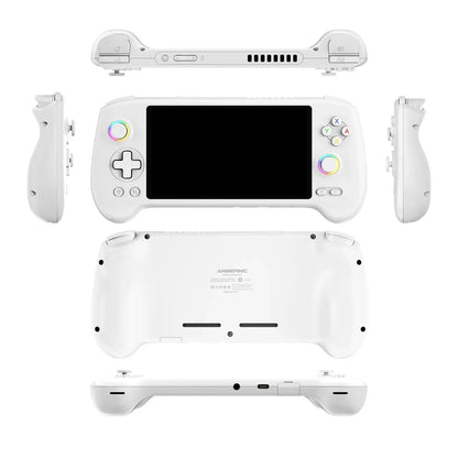 ANBERNIC RG557 Portable Retro Gaming Console Android 14 12g + 256g AMOLED Display 5.48 inches 512g PS2 PSP Games RG 557.