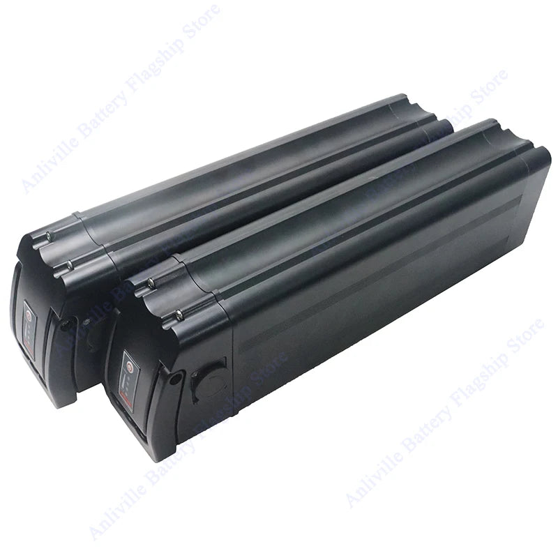 Silver Fish 36V/48V/52V/60V 10Ah 12Ah 15Ah 20A removable Lithium battery pack built-in BMS For 250W-1800W Folding E-two wheeler