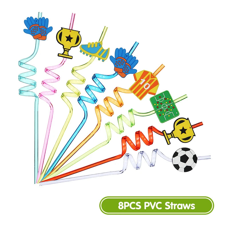 Fußball Geburtstag Dekoration Party Supplies Geschirr Luftballons Set Süßigkeiten Geschenkboxen Fußball Geburtstagsgeschenke Kinder Geburtstagsgeschenke