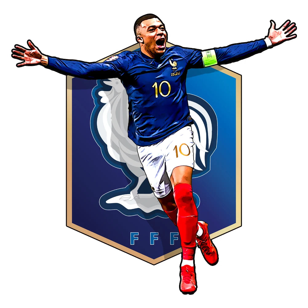 Soccer Player Wooden Puzzle for Football Fan Sports Star Wood Jigsaw Advanced Difficulty A3 A4 Size Puzzles