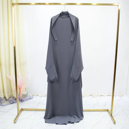 Women's Traditional Arabian Batwing Sleeve Abaya Muslim Loose Maxi Length Dress Women Jilbabs.
