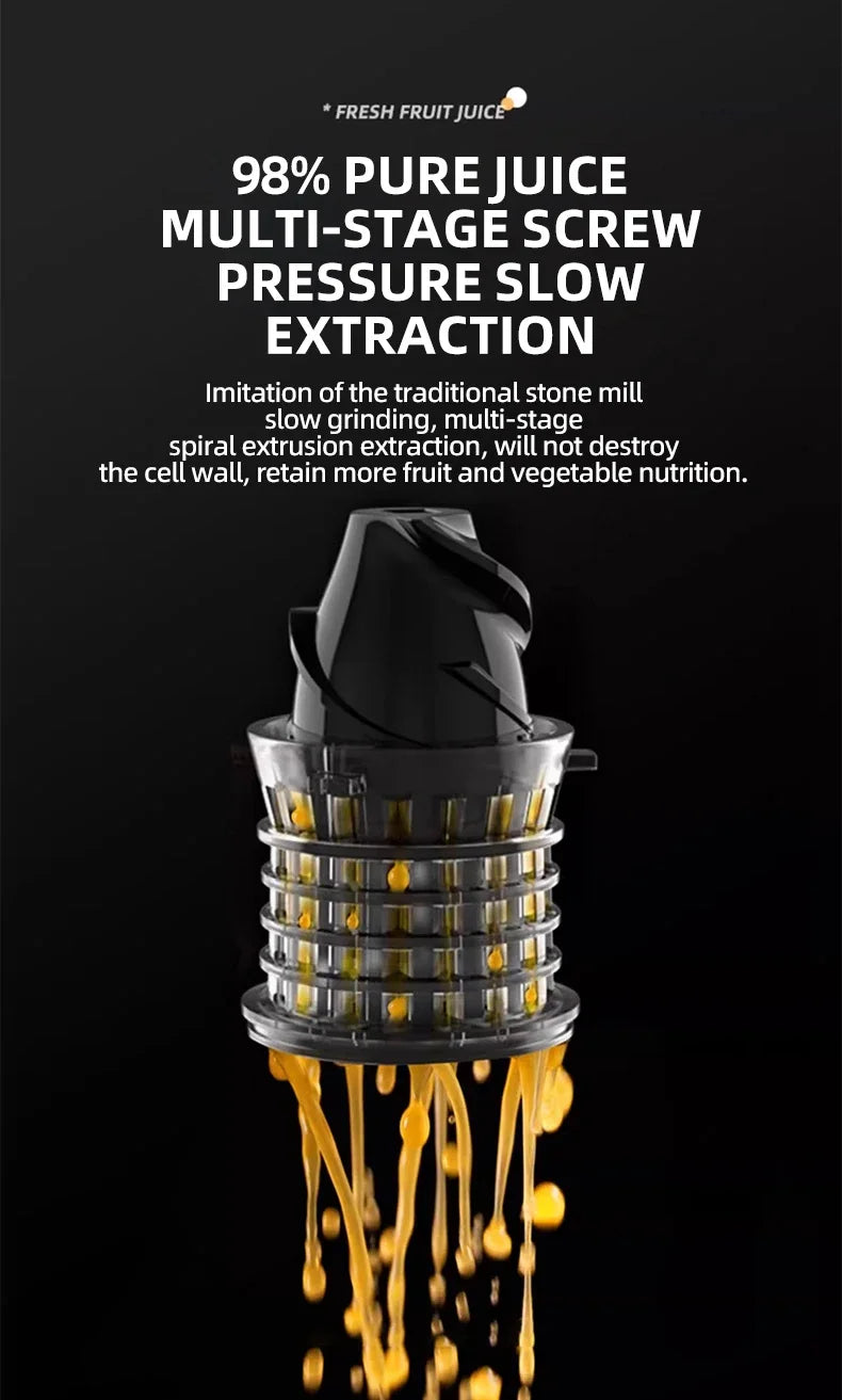 Automatic Electric Citrus Juicer Orange Lemon Fresh Orange Juicer juice and residue separation Juice Machine For Home 220V.