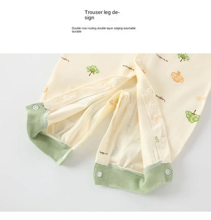 Baby-Body, Baumwolle, bedruckt, langärmelig, für Jungen und Mädchen, für Kleinkinder, Komfort, Creeper, Einteiler, Frühling und Herbst.