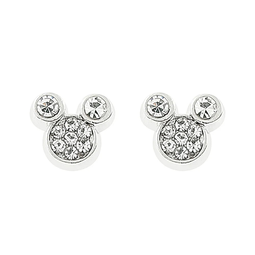 1pair Disney Mickey Mouse Earrings Simple Mickey Ear Studs for Man Jewelry Accessories Gifts.