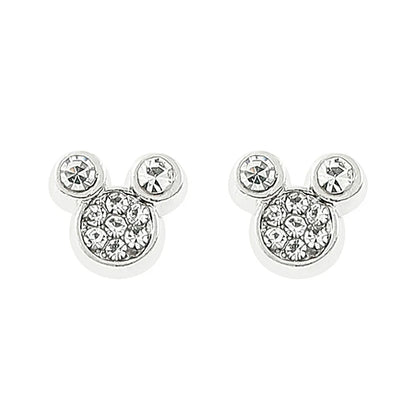 1pair Disney Mickey Mouse Earrings Simple Mickey Ear Studs for Man Jewelry Accessories Gifts.