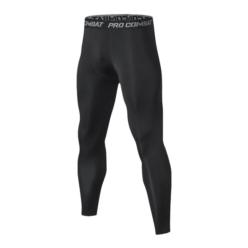 Herren-Kompressionshose, Strumpfhosen, coole, trockene Leggings, Sport-Baselayer-Laufhose, sportliches Training, aktive Shorts