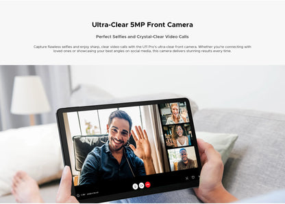 Global Version DOOGEE U11 Pro Android 15 Tablet 30GB(6+24) 256GB 11" HD 90Hz Display 8580mAh Battery Unisoc T7200 Widevine L1