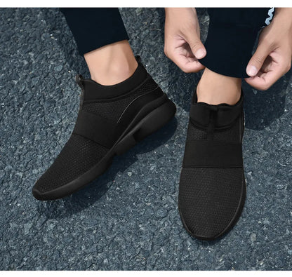 Men Shoes New Loafers Comfortable Fashion Mesh Man Casual Sneakers Couple Shoes Lightweight Non-slip Walking Footwear Size 48