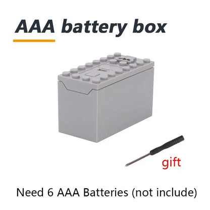 Technical Motor Battery Box Power Functions Parts IR Speed Servo Light Receiver PF APP Remote Control Car Building Blocks Bricks