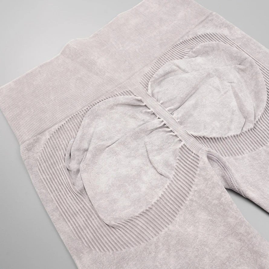 Mileegirl 2pcs Gym Sets Women Seamless Sports Pants Hollow Out Long sleeves Top Fitness Winter Fall Workout Legging Warm Outifts.