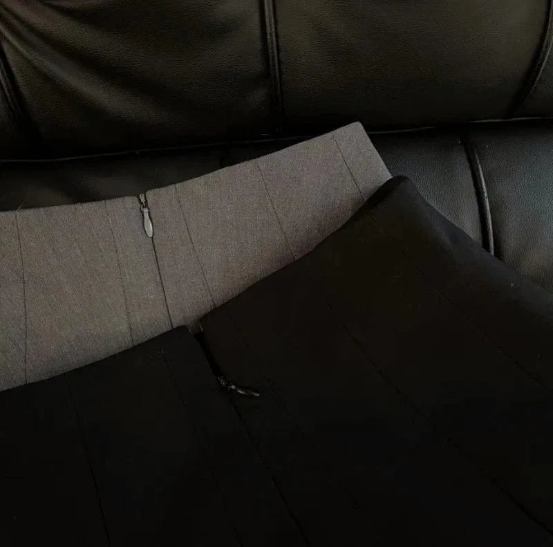 Silver Sequin Skirt Woman High Waist Mini Skirt Woman Fashion Shiny Glitter Elegant Short Skirts For Women Y2k Skirts.