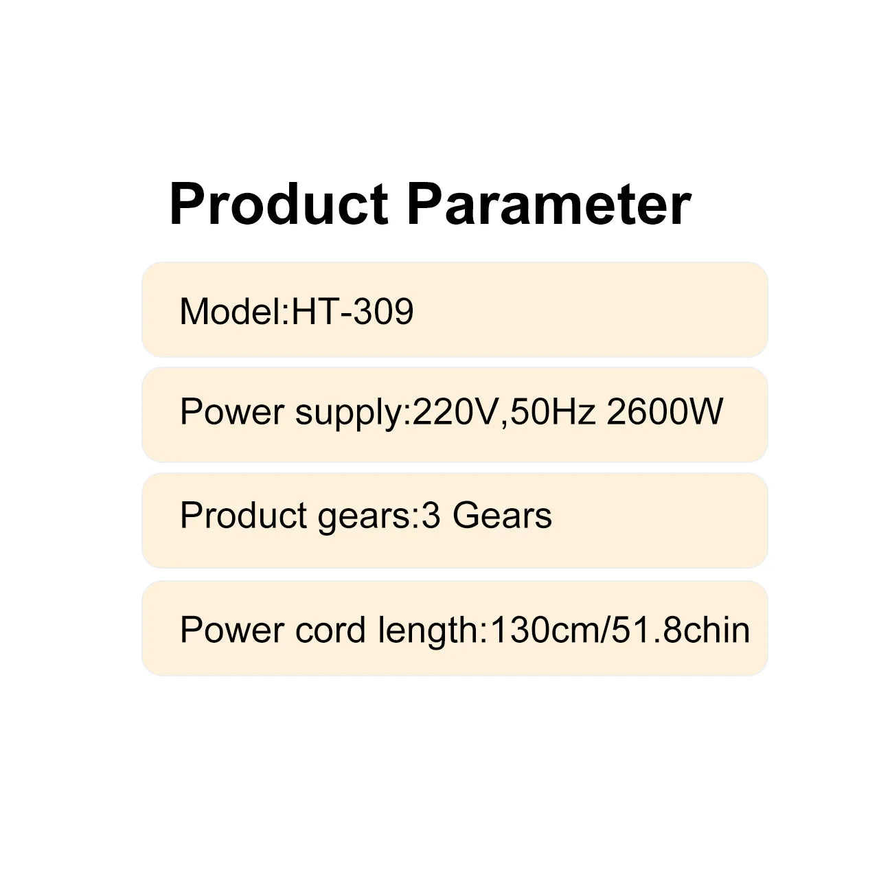 Hatteker 3-level Folding Hairdryer 2600W Hot Air Anion Hair Care for Home Travel Hair Dryer Dormitory Blow Drier 220V-240V EU