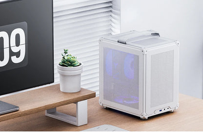 Jonsbo C6-ITX Handle Case MATX ITX MESH Boards Type-c ATX Power Supply Desktop Game Office Small Cooling Computer C6 Chassis.