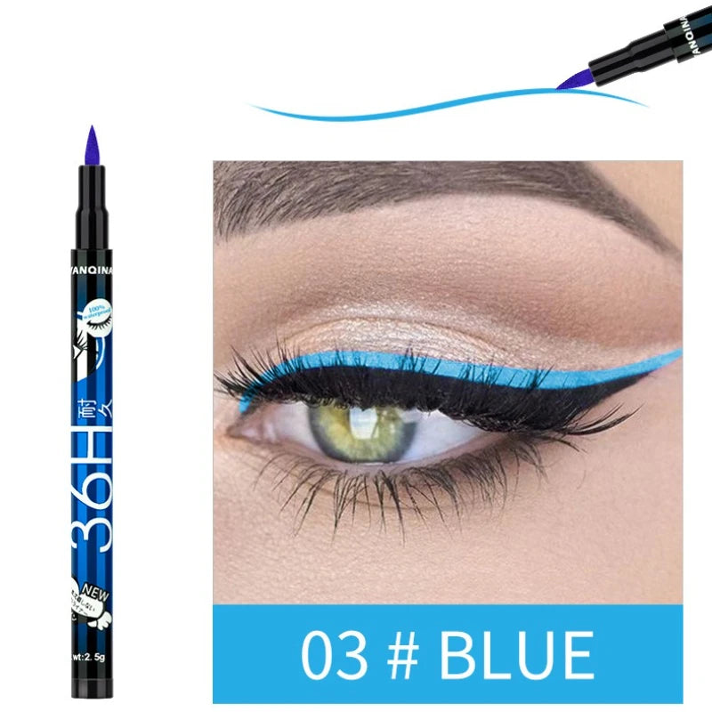 Hot Sale Makeup Black Liquid Eyeliner Waterproof Make Up Beauty Cosmestics Eye Liner Pencil Pen 8862#