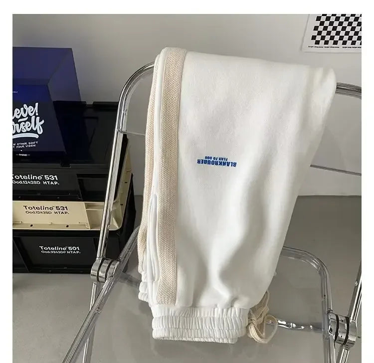 Casual Sporty Men's Hoodie Pants Set Hong Kong Style Long Sleeve Autumn Winter Loose Trendy Student Wear AE Origin China