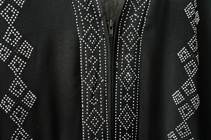 Laxury Design New Women Elegant Dress Chiffon Open Abaya Muslim Women Dress Islamic Clothing Cardigan Abaya Women Muslim Dress.