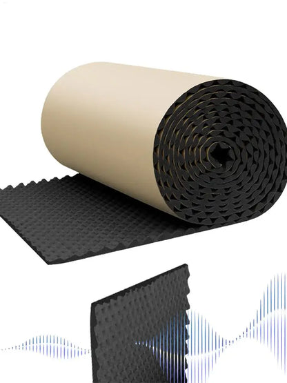 1Pc Acoustic Foam Self-adhesive Egg Sound Insulation Panels High Density for Studio KTV Office Wall Panels