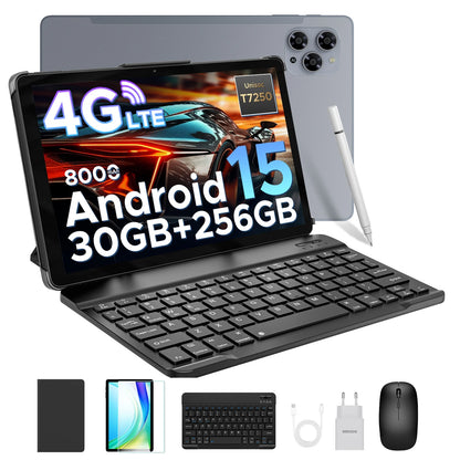 Doogee Tab G6 Tablet Pc 11 Inch Android 15 30Gb Ram(6+24) 256Gb Rom 8000Mah Battery Dual Speakers Support Widevine L1 Tablet Pc