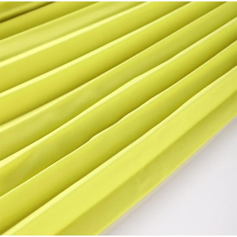 Elegante trägerlose Band-Plissee-Kleider für Damen, sexy, ärmellos, rückenfrei, langes Kleid, 2025, Frühjahr, neue Dame, Abendparty-Roben.