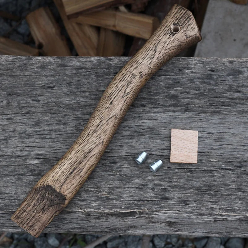 28 cm/33 cm Axtgriff aus Walnussholz, bequemer Griff, tragbarer Axtgriff mit Keil, professionelles Handwerkzeug, Axtzubehör