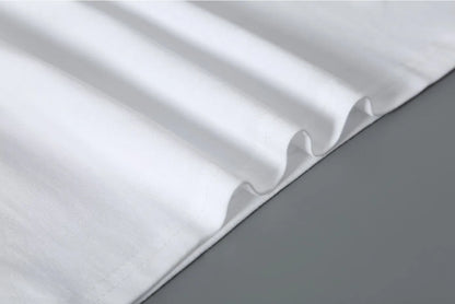 MRMT 2025 Brand New Man's 220g Pure Cotton T Shirt Men Man Solid Color Short Sleeved Combed Cotton Round Neck Thickening