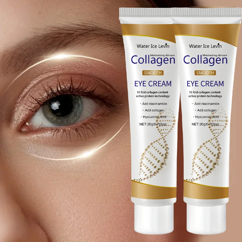 Collagen Eye Cream skincare Anti Dark Circles Eye Bags Firming Moisturizing skincare Eyes Cream Skin Care for Eyes.