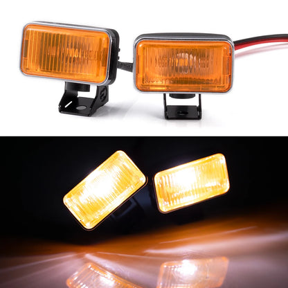 AXSPEED 1Set LED Lights Headlights Spotlight for TRX-4 TRX-6 Axial SCX10 90046 Wraith 1/10 RC Car Decoration Parts Accessories