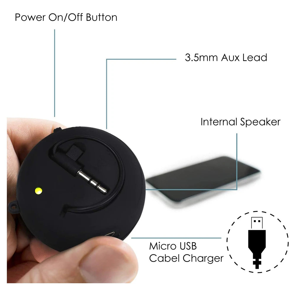 3.5mm Aux Mini Portable Speaker Travel Wired Loudspeaker Mini Sound Box Outdoor Sports HiFi 3D Surround Stereo Phone Speakers.