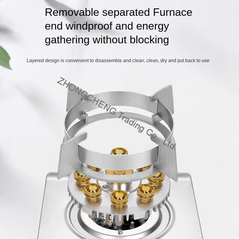 7kw Gas Cooktop Single Stove Household Liquefaction Gas Stove Single Coal Desktop Embedded Single Gas Stove 4.5 KW/5.2kw/.