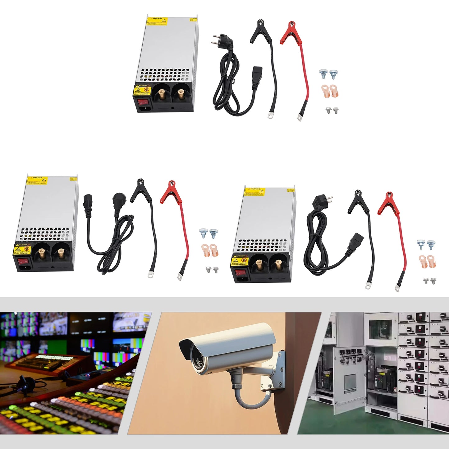1000W Power Supply Transformer 220V to 12V/24V/36V  Switching Power Supply Source Adapter for LED Light Strip CCTV Camera.