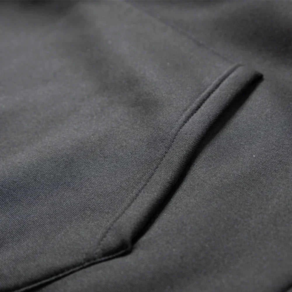 PARIS Letter Print Sweatshirt Suit Men's Fleece Hoodie Pants Set Spring Autumn Winter Warm Casual Sports Pullover Trousers Sets.