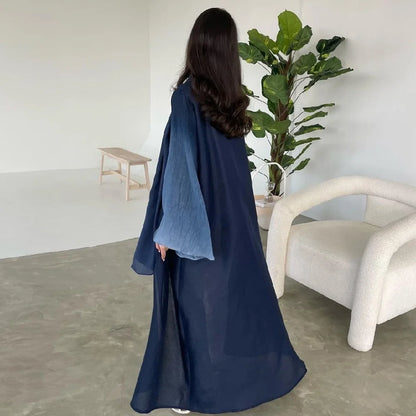 Ramadan Open Abaya Damen Dubai Arabic Islam Prayer Clothes Muslim African Dresses For Women Kebaya Kaftan Robe Musulmane Femme.