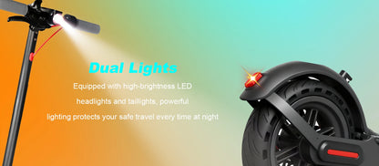 AOVOPRO TX01/365GO Electric Scooter 2025 New Design 350W Super Power Folding Dual Brake Electric Scooter 31KM/H 5-28KM Range