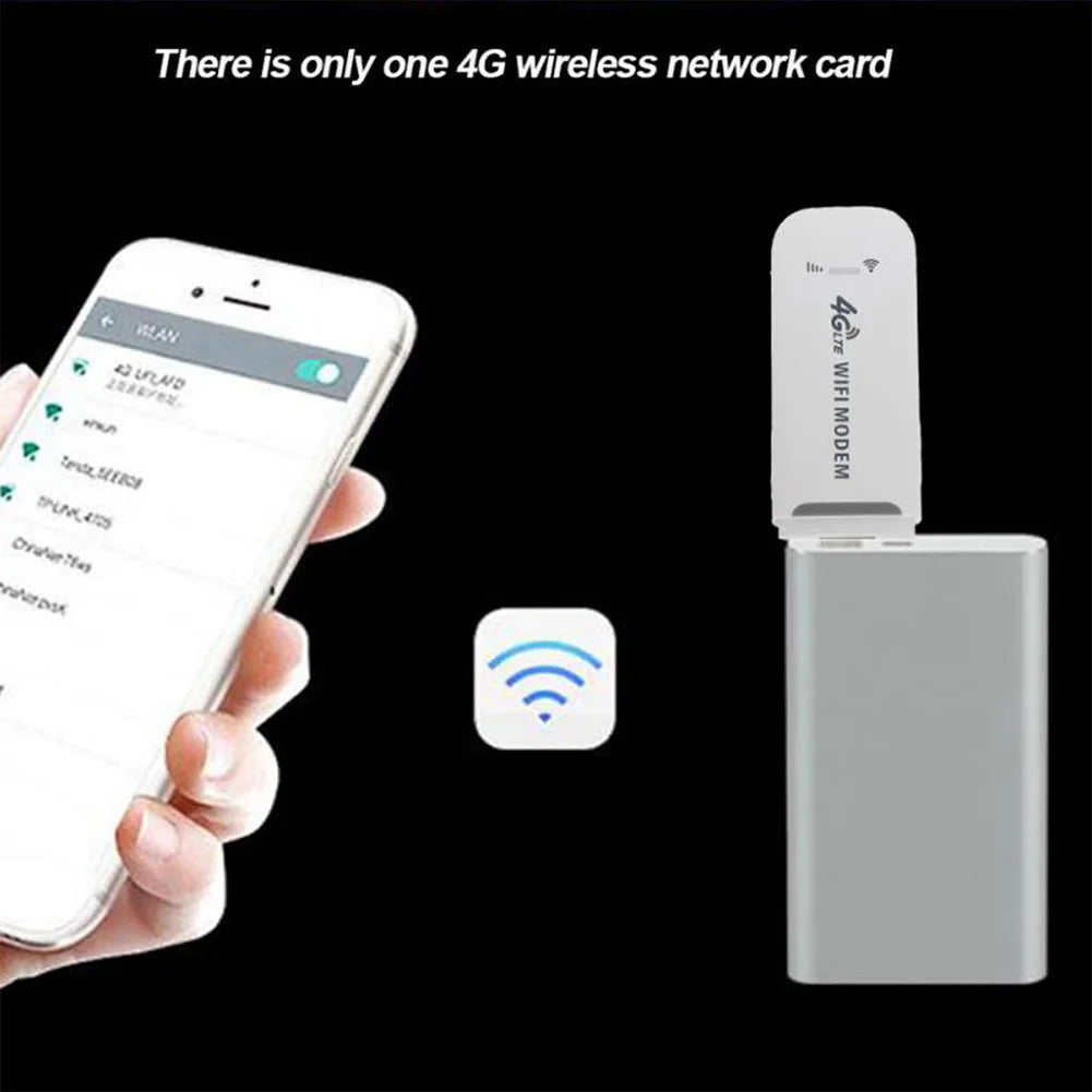 4G/5G Mobile WIFI Router 150Mbps 4G LTE Wireless USB Dongle Modem Stick Sim Card Pocket Hotspot WiFi Broadband for Home Office.