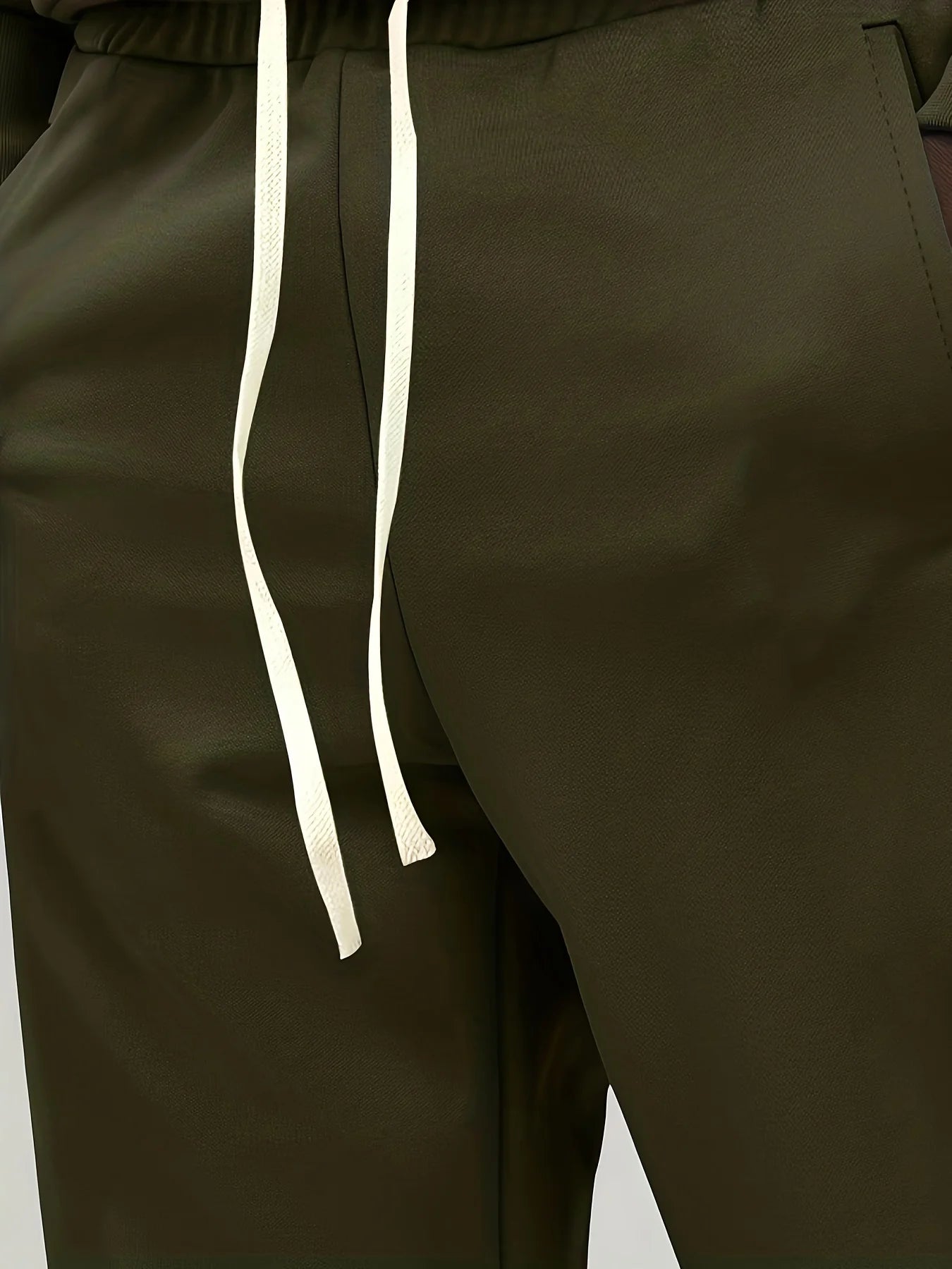 2025 Europe and the United States Spring and Autumn Outdoor New Leisure Men's Sports Suit Color Contrast Outdoor Men's 2 Pieces